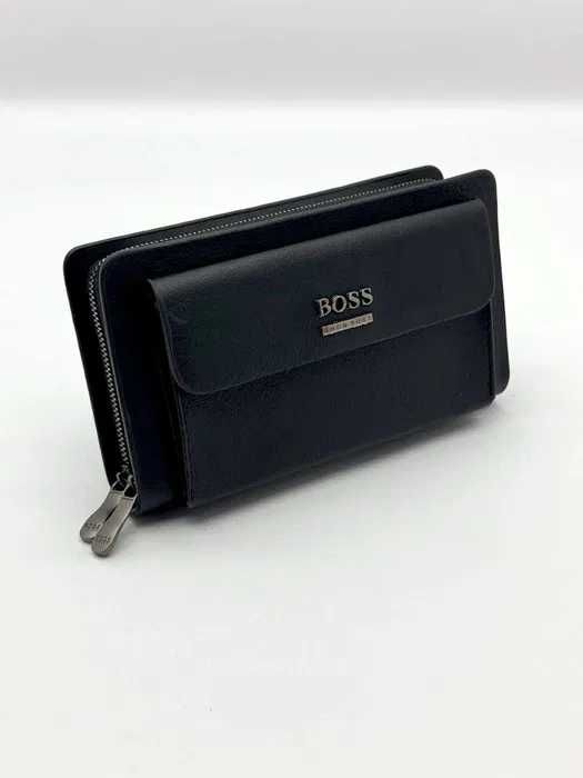 HUGO BOSS Классический мужской кошелек, барсетка