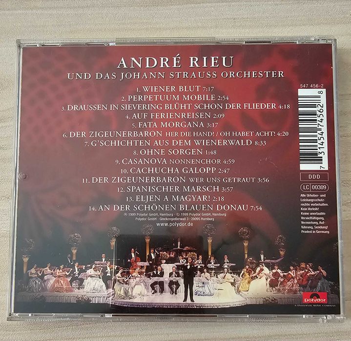 Дискове Андре Рийо