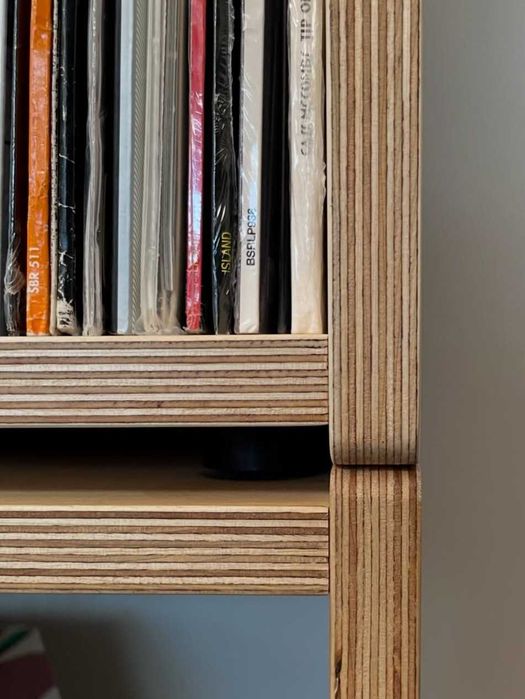 Raft, stand modular depozitare viniluri, phono