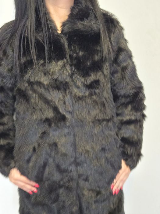 Дамски палта от еко кожа косъм