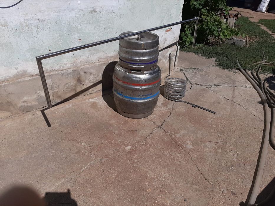 Vând cazan de țuică din inox