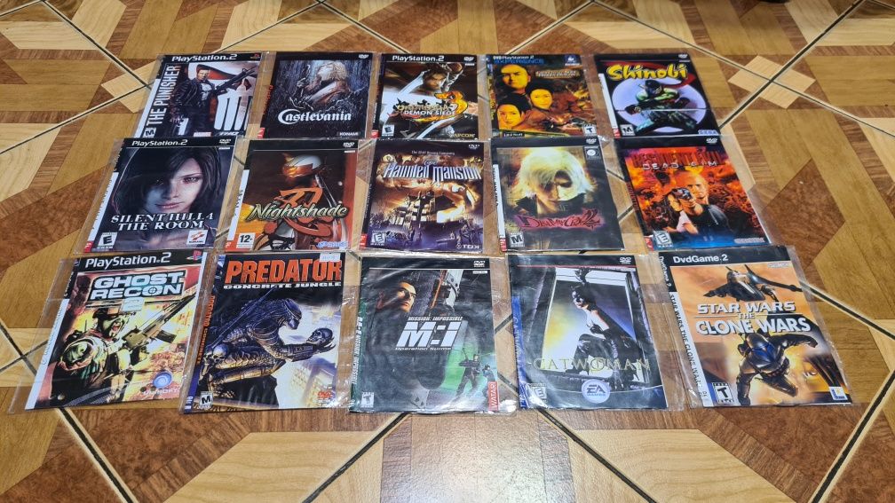 PS2 Игри за хакнат SONY Playstation 2 PS2 конзола игра хак пиратски гр ...