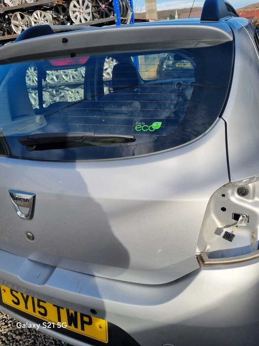 Haion Cu Luneta Dacia Sandero 2 Stepway - SUV 4 Usi PLATINUM SILVER Ted69 (1395)