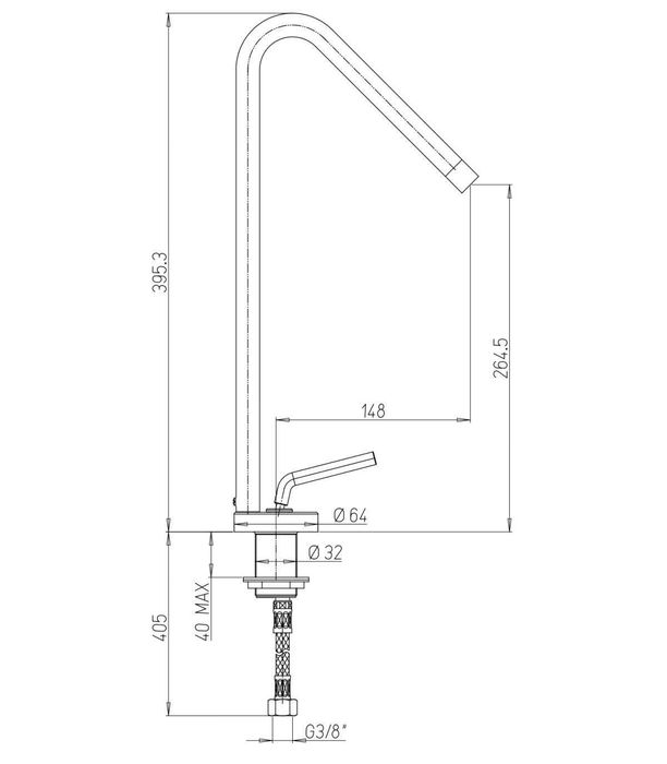 Смесител за баня - Ducati HD 125 81CR205NEWDU