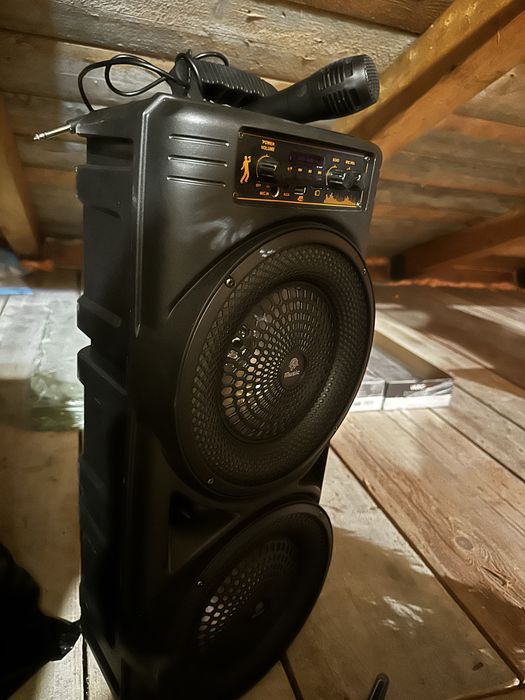 Boxa portabila cu microfon