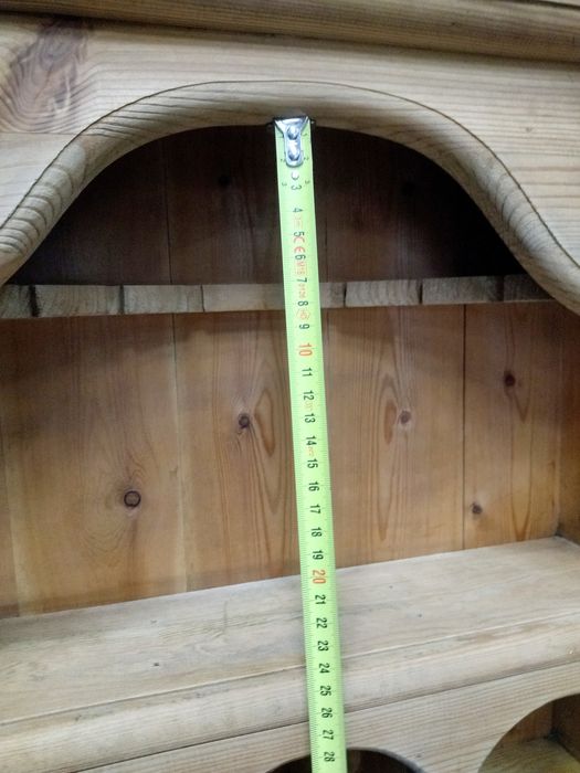 Винтидж стенна етажерка от скандинавски бор