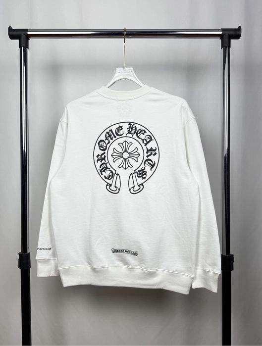 Chrome Hearts White Sweatshirt | Hanorac Chrome Hearts