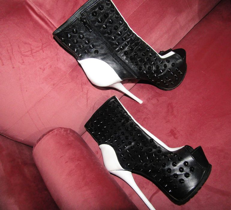 Италиански Боти От Естествена Кожа - CENTO UNDICI