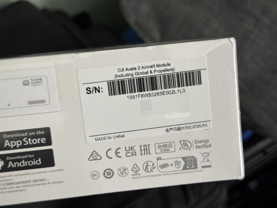 Drona DJI Avata 2 sigilata