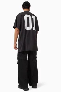 Невероятна мъжка тениска Balenciaga Basketball Series Oversized T shir