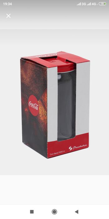 Новая банка-копилка «Coca Cola»