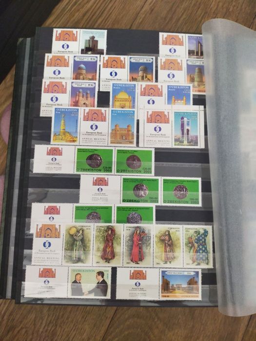 Коллекция почтовых марок Узбекистана ¹⁹92 - ²⁰16 года