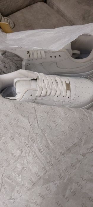 Air force 1 + rope laces gri