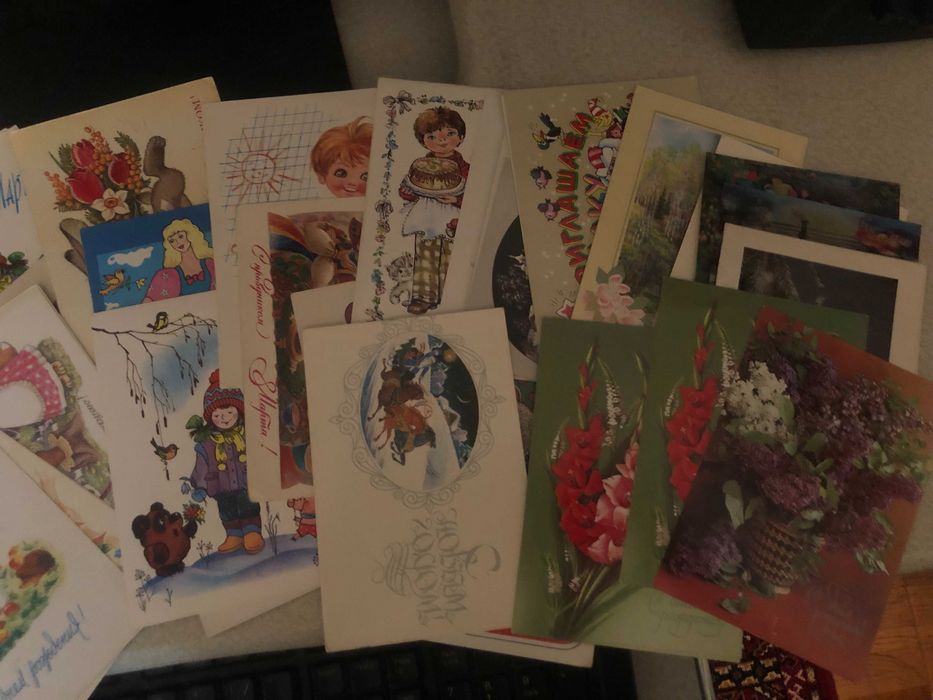 Наборы открыток CCCР