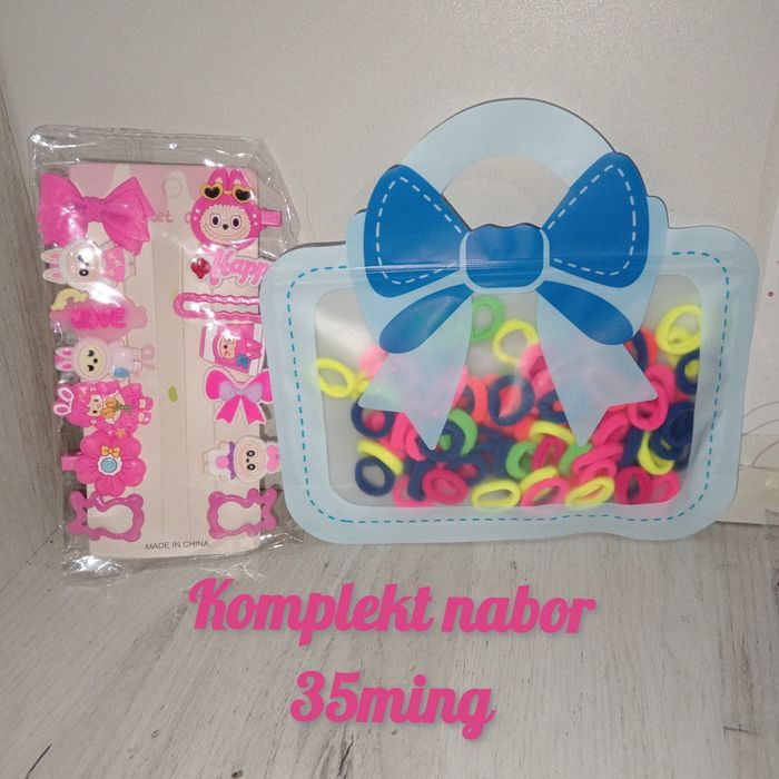 Malika qizchalarimizga-chiroyli soch nabori! Yangi!