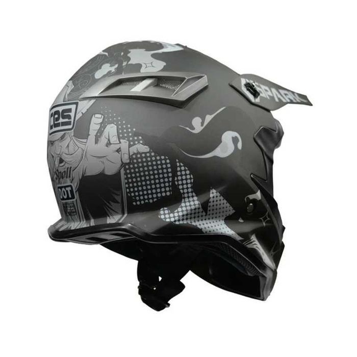 Кросова каска SPARK, Full Face, DOT, Size: L -Вело, Мото, Скутер, Бъги