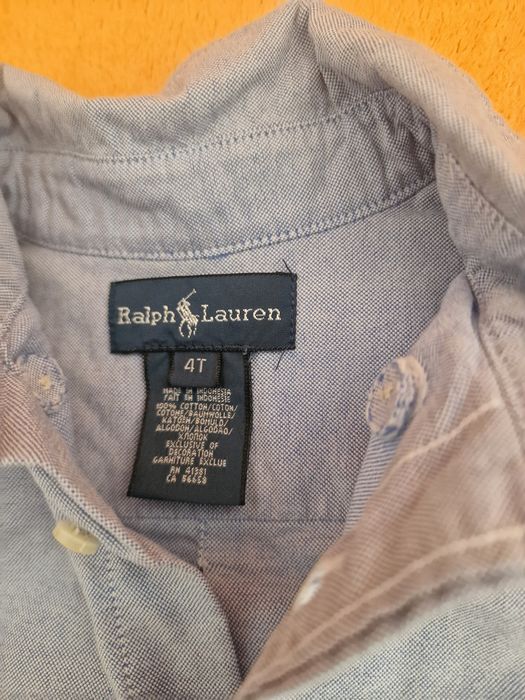 Cămașă copii Ralph Lauren (are doua defecte din fabricatie)