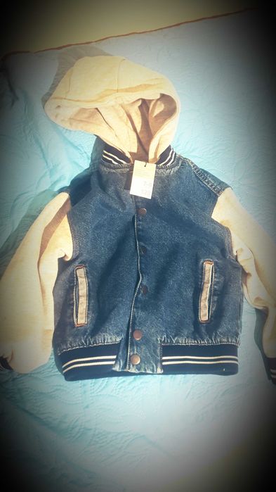 Детско дънково Яке Primark с качулка