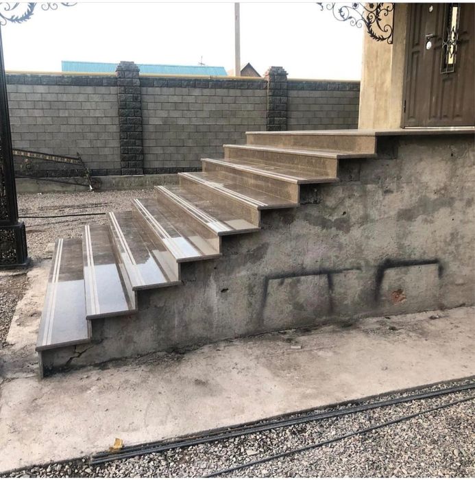 Ступенки Лестницы из ГРАНИТА