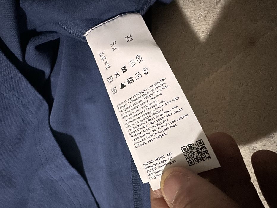 Hugo Boss Passerby Long Sleeve Polo Shirt мъжка поло блуза