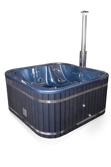 Продавам ново джакузи с натуралната дървена облицовка и хидромасаж