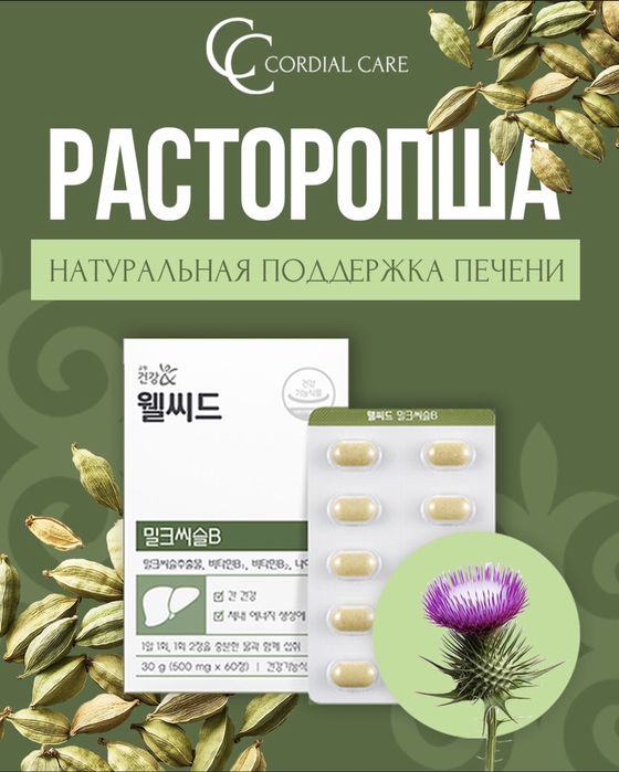 Расторопша восстановление печени