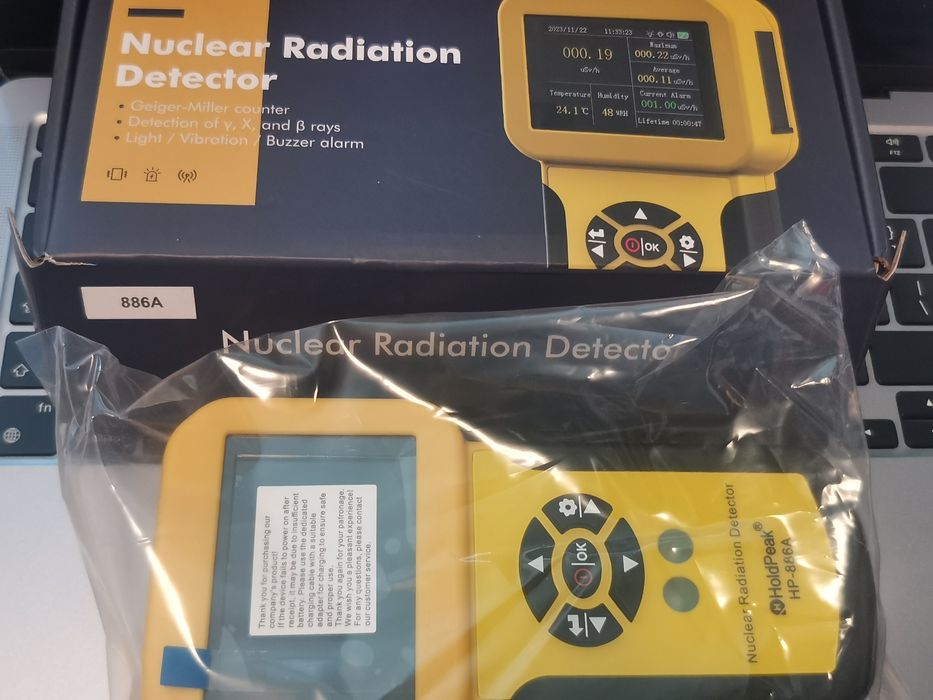 Преносим дозиметър - детектор ядрена радиация - Dosimeter, GaigerMiler