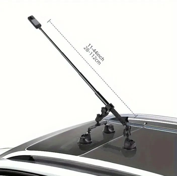 Крепление на авто для камеры go pro insta360 dji на присоске