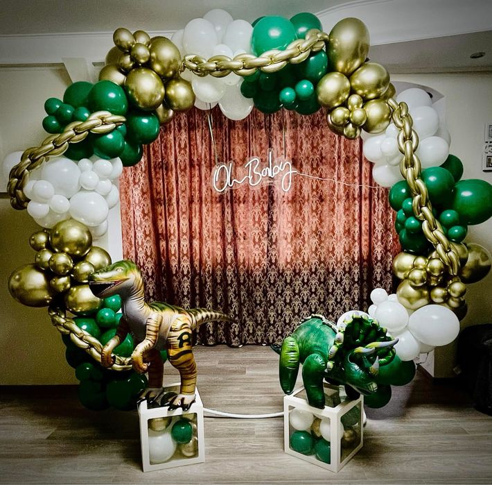 Decor baloane eveniment botez/nunta/zi de nastere