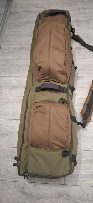 Waders FOX Lightweight Green marimea 45 nou-nouti + husa pescuit KORUM Transition Opportunist Foldall (2 rods + 3 compartimente mari de depozitare)