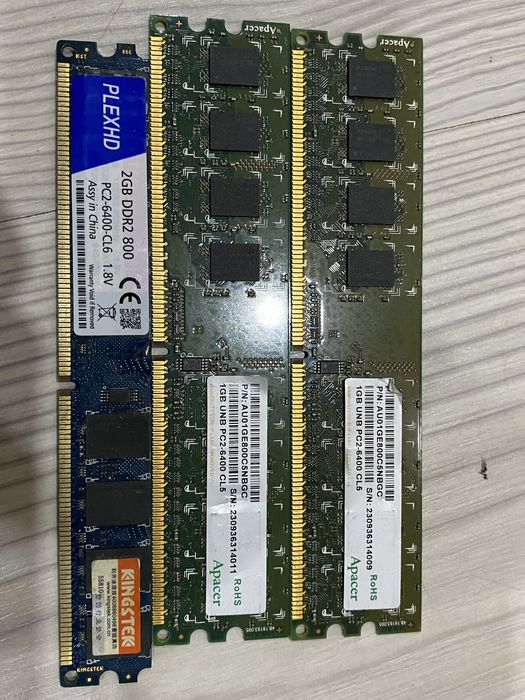 Комплектующие для ПК: кулеры, ОЗУ, HDD, кабели