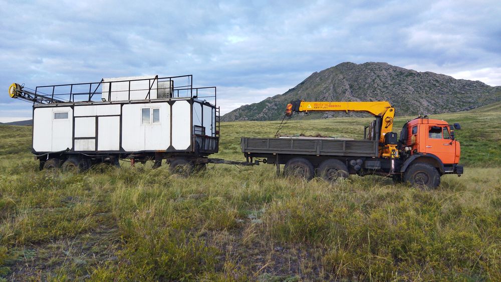 Манипулятор КамАЗ вездеход