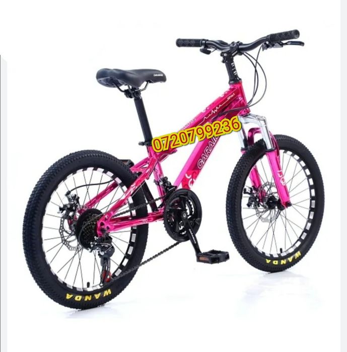 Bicicleta Mountain Bike fete 20" frana disc OFERTA