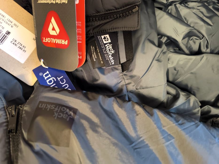 Оригинално JACK WOLFSKIN Дамско яке EISBACH Coat Jack Wolfskin дамски