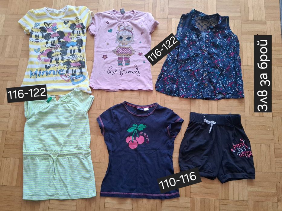 Летни дрешки за момиче