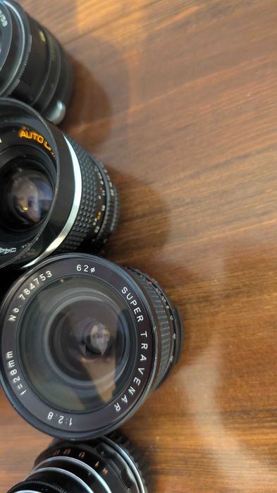 Обективи M42 (Helios 44M, Chinon, Travenar, Industar).– Отлично състояние