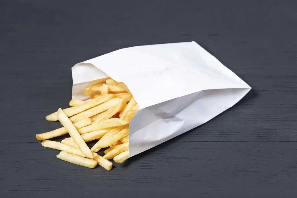 Пергамент Упаковка Фасовочная бумага Жиро-стойкая бумага для фастфуда