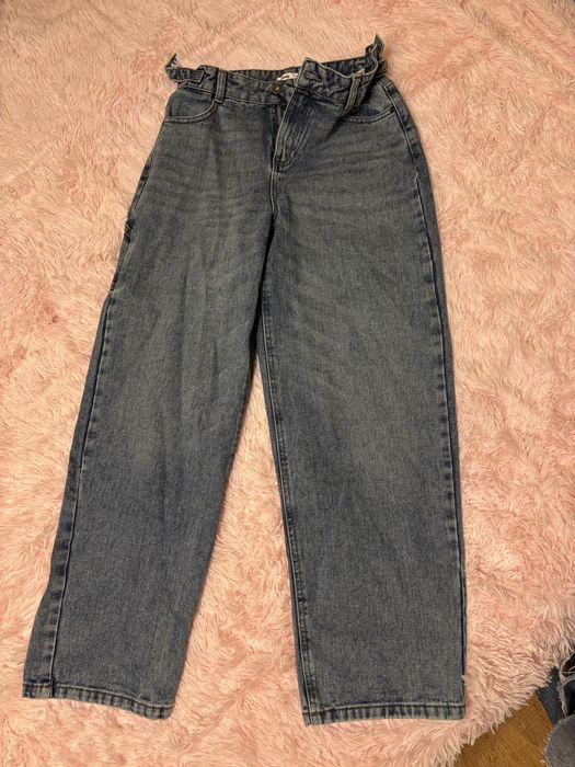 Дамски широки дънки