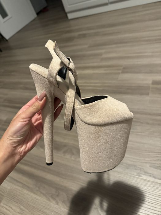 Sandale NOI cu Toc 20cm
