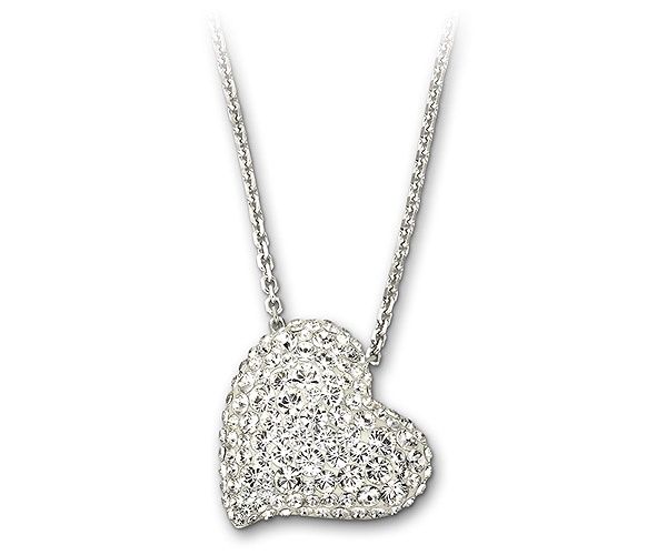 Серебряная цепочка Swarovski