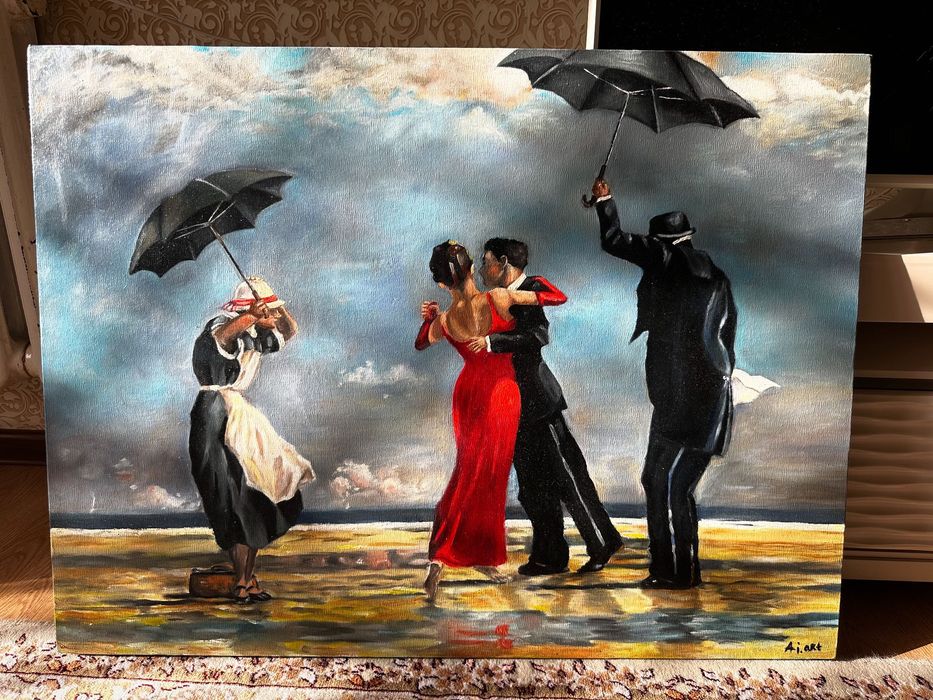 Репродукция картины маслом Джека Веттриано