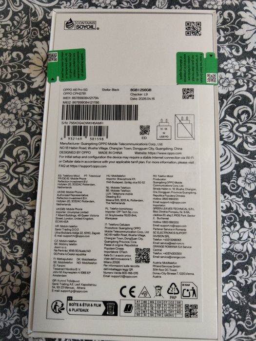 Oppo A6pro negru