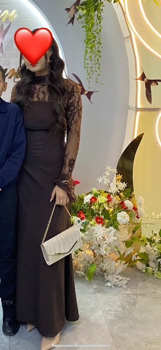 вечернее  платье