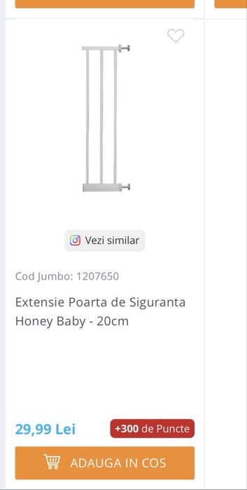 Set 2 protectii scari copii  + extensii / bariere siguranta copii + extensii