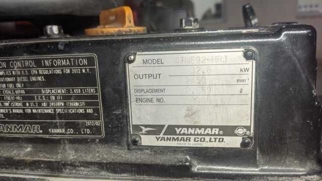 Motor complet Yanmar 4TNE92 - NOU - Piese motor Yanmar