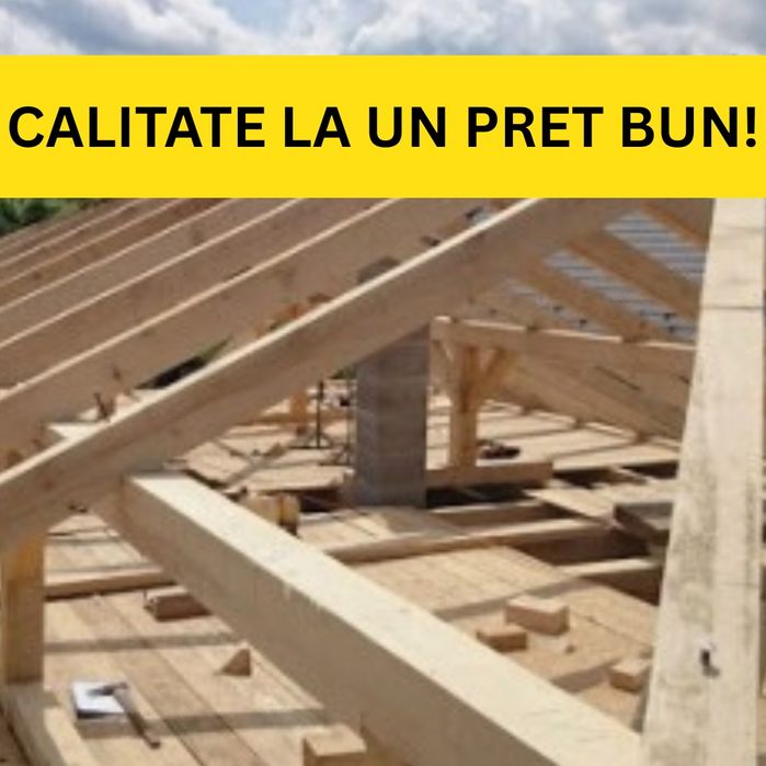 Montaj Acoperisuri • Reparatii Acoperisuri • Inlocuire Acoperis • Dulgherie • Tabla Lindab • Sisteme Pluviale • Acoperisuri Metalice