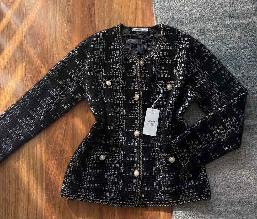 Cardigan/sacou gros dama