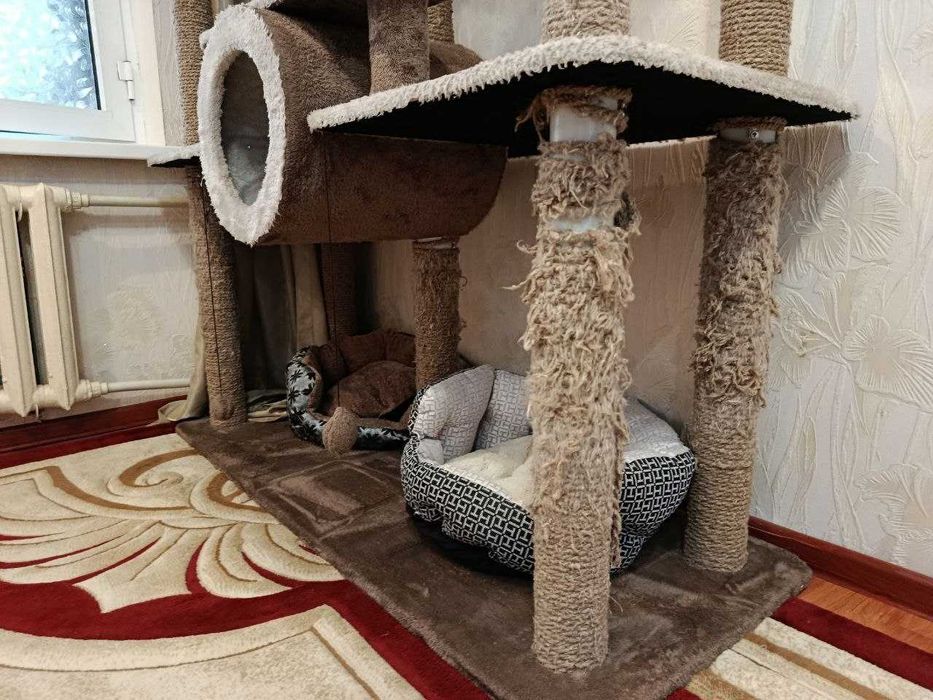 Большой игровой комплекс для кошек
