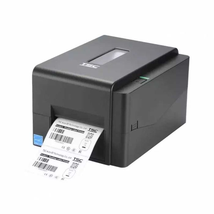 Нов и лесен за употреба принтер за етикети TSC TE210, 203DPI, Ethernet. TT, DT, USB, сериен, скорост 152 mm / sec, ширина на печат max 108 mm