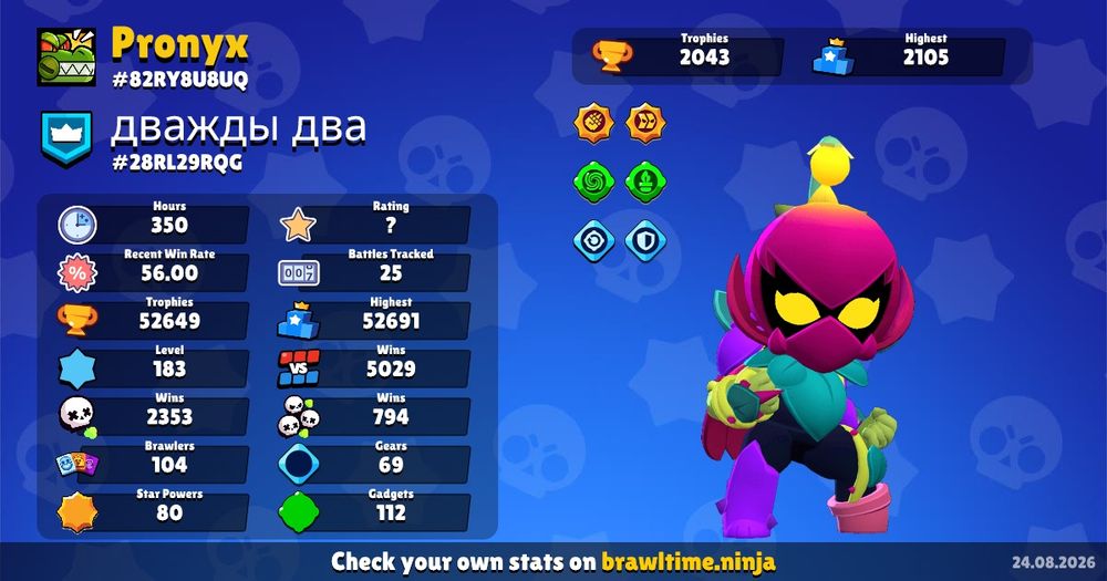 Продам хороший аккаунт Brawl Stars